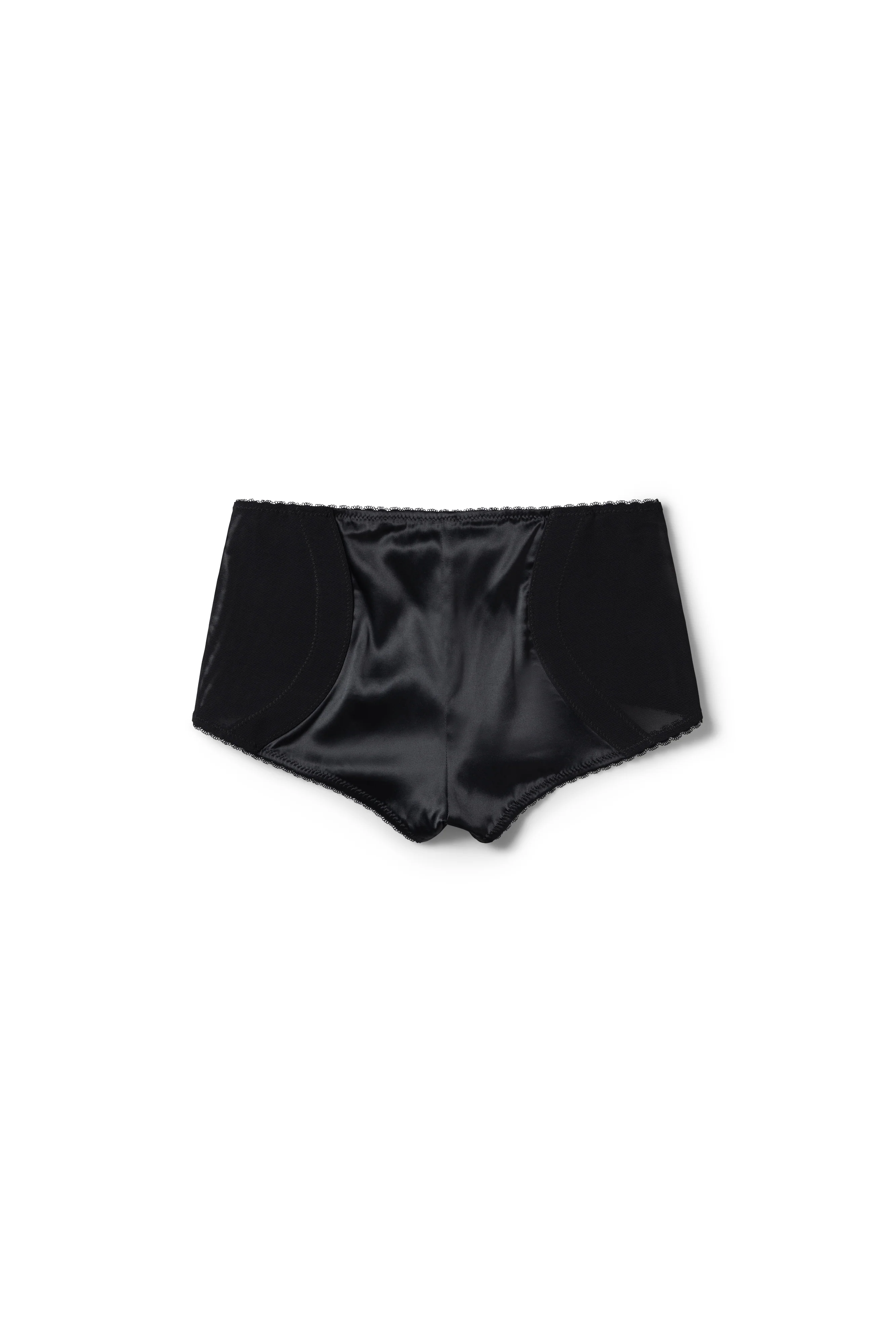 LINGERIE SHORTS - BLACK - Image 2
